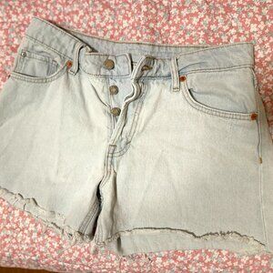 Size 4, Low Waist, 90s BF Shorts